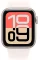 Apple Watch SE 3 GPS, 44mm Starlight Aluminum Case with Light Blush Sport Band - S/M